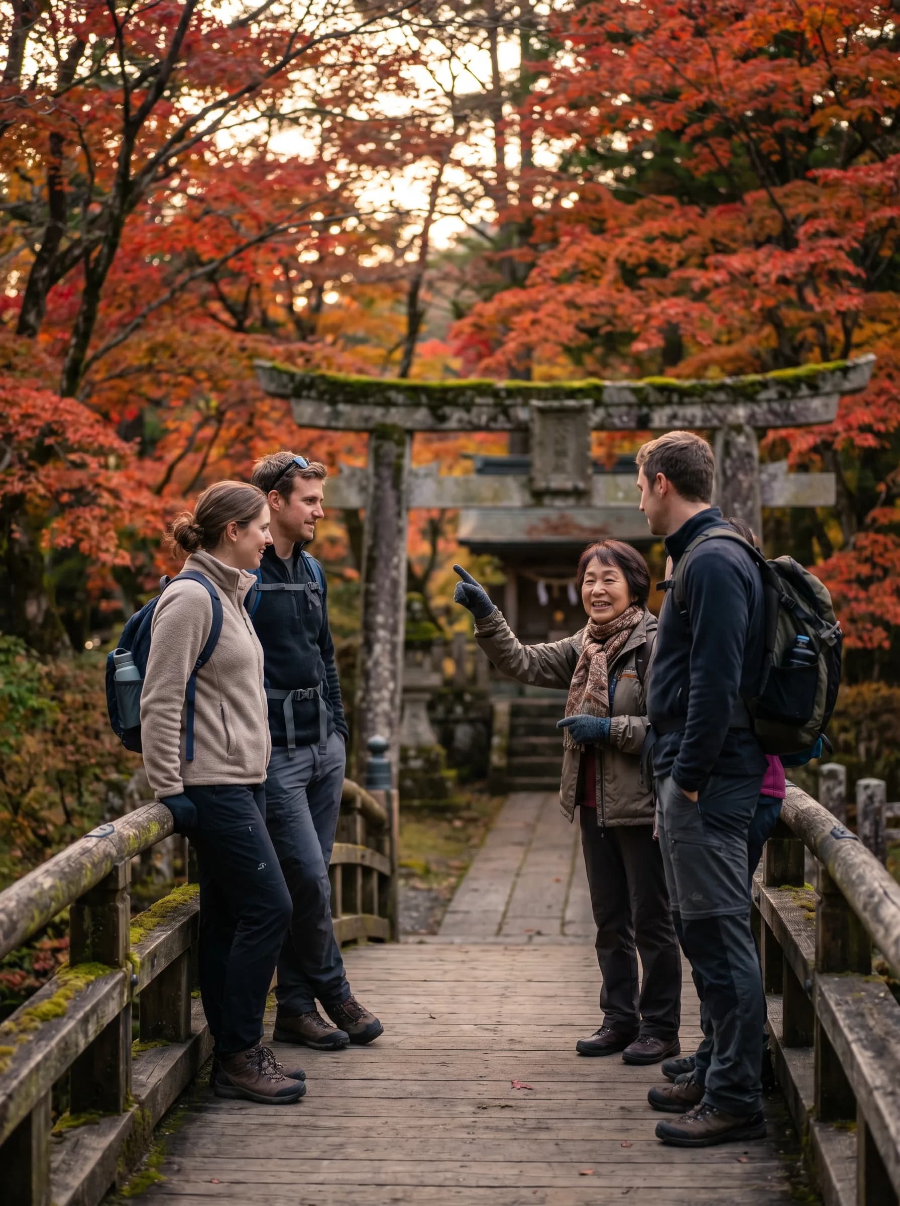 A guided cultural tour exploring Nikko in autumn